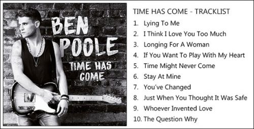 Ben Poole Tracklist